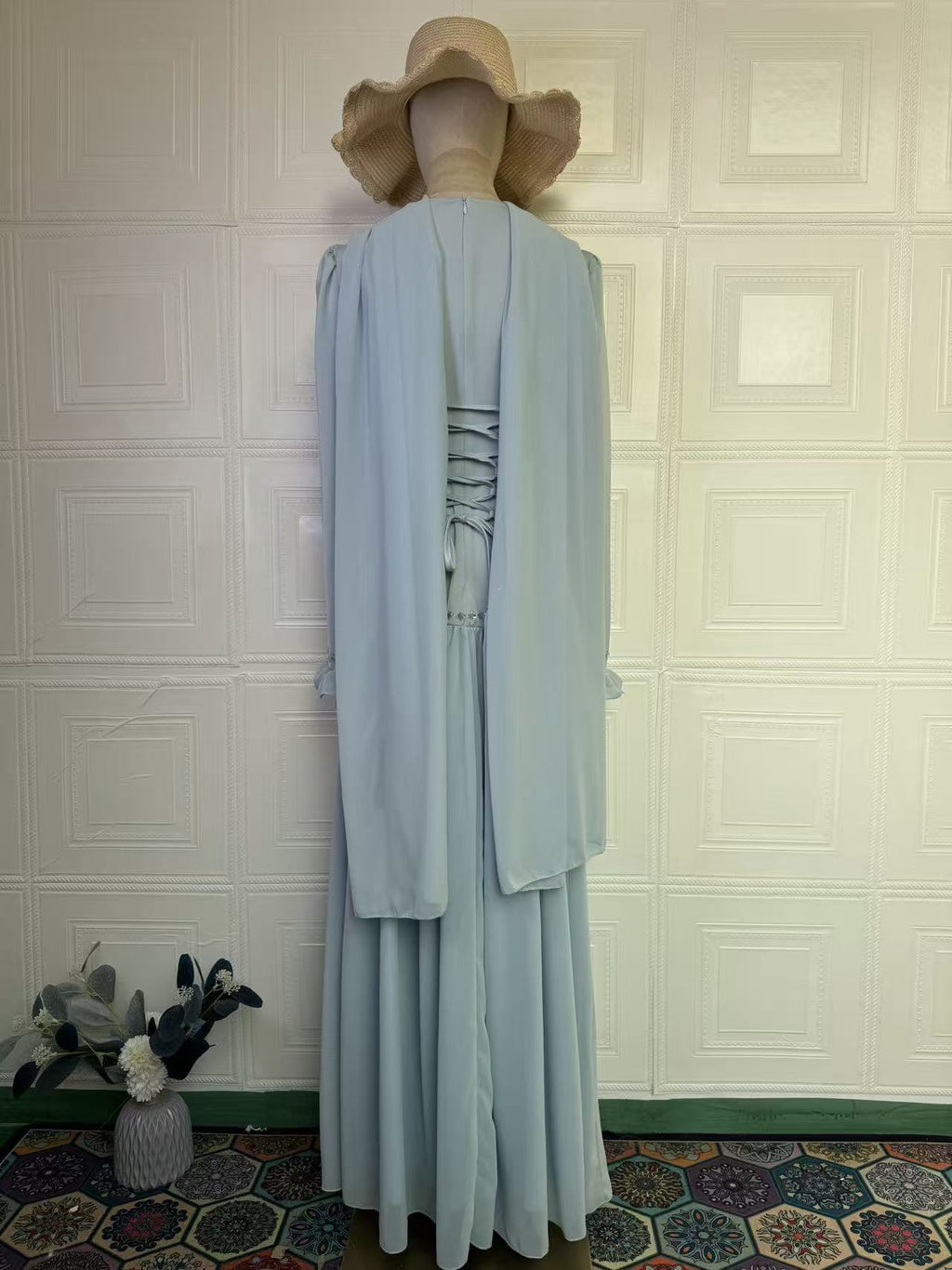 Abaya Party Vestidos Largos Muslim 2026