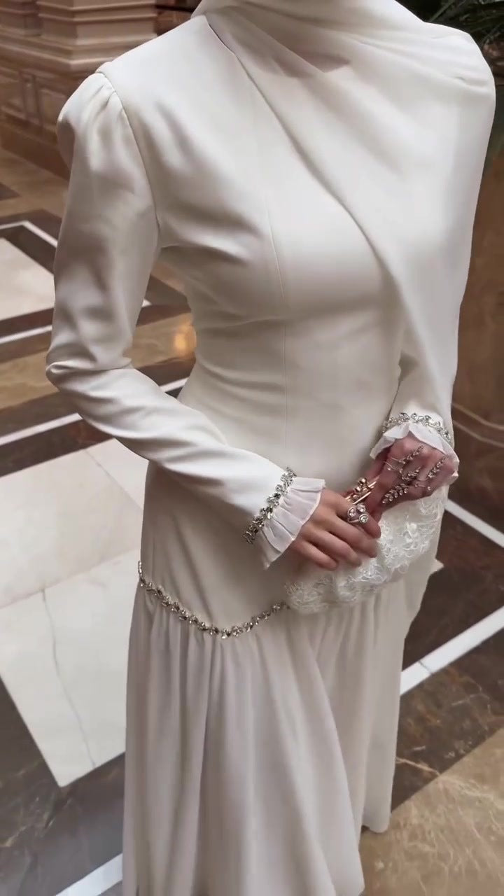 Abaya Party Vestidos Largos Muslim 2026