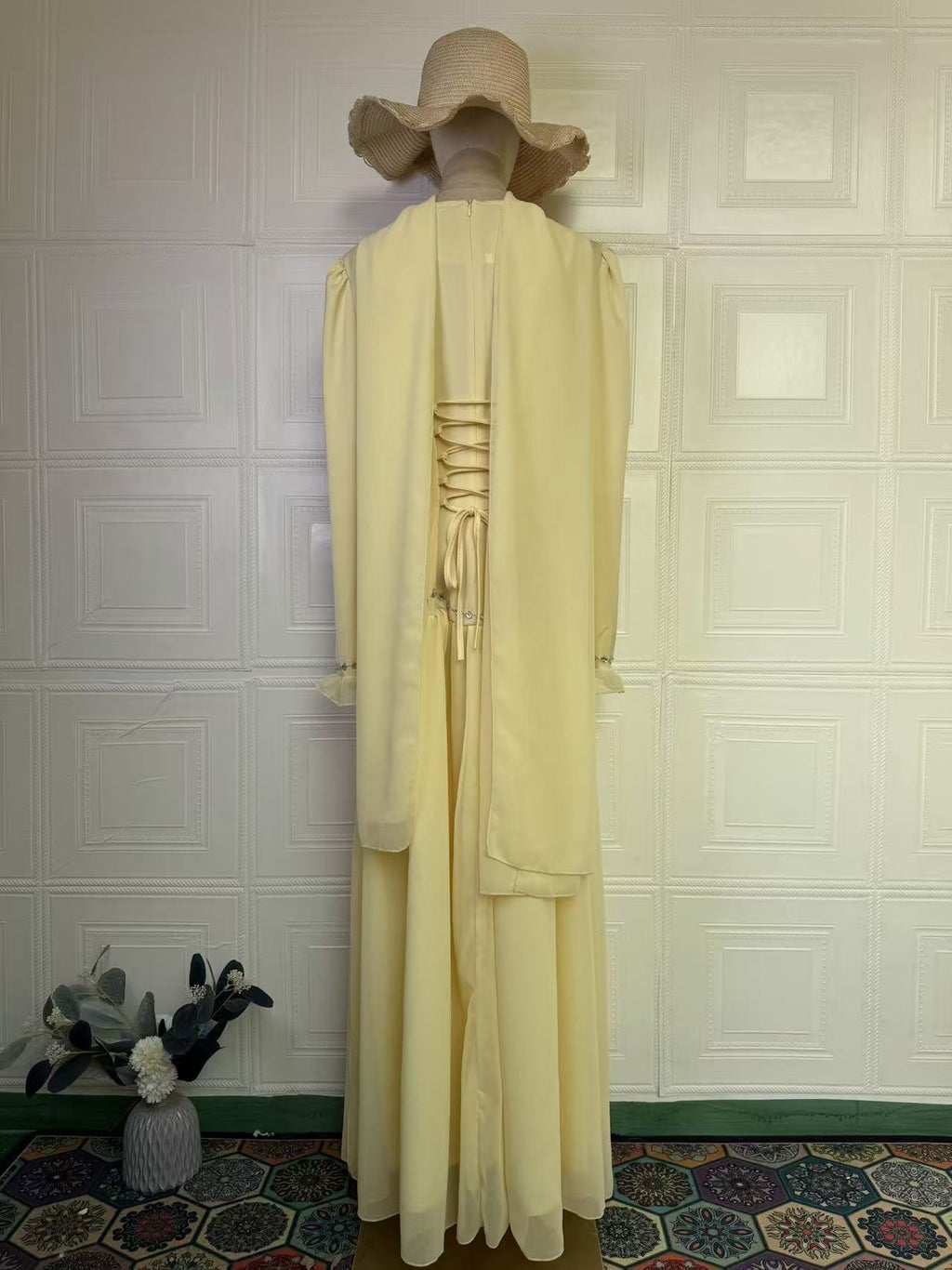 Abaya Party Vestidos Largos Muslim 2026