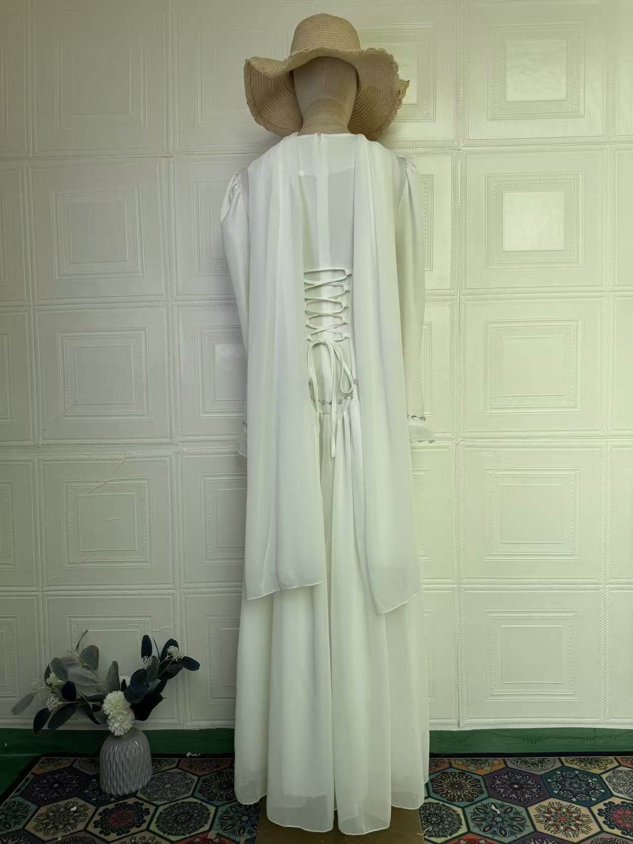 Abaya Party Vestidos Largos Muslim 2026