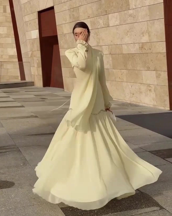 Abaya Party Vestidos Largos Muslim 2026