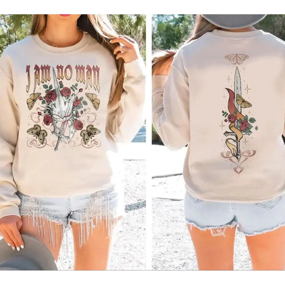 I Am No Man Sweatshirt