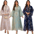 Eid Women party Dress Ramadan Abaya