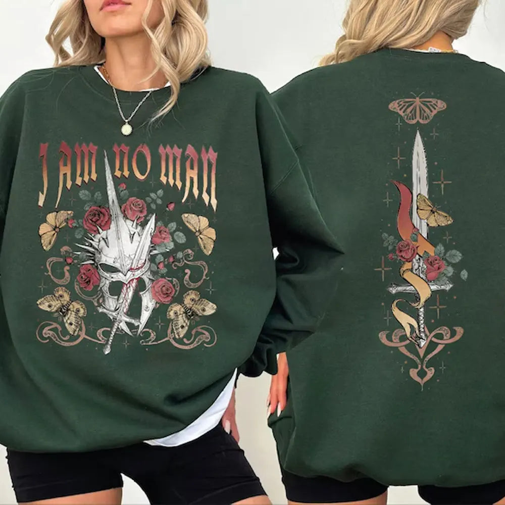 I Am No Man Sweatshirt