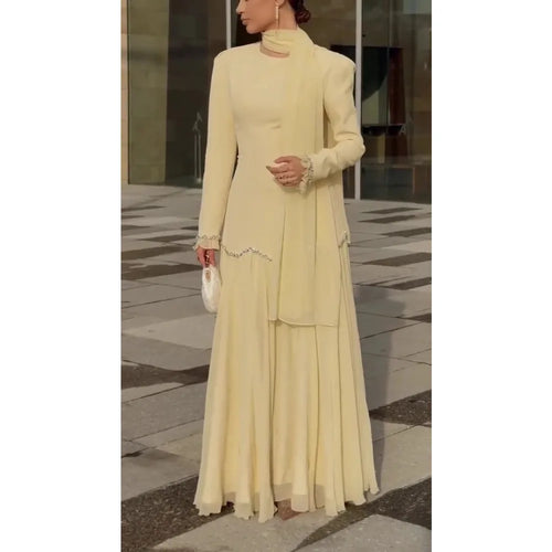 Abaya Party Vestidos Largos Muslim 2026