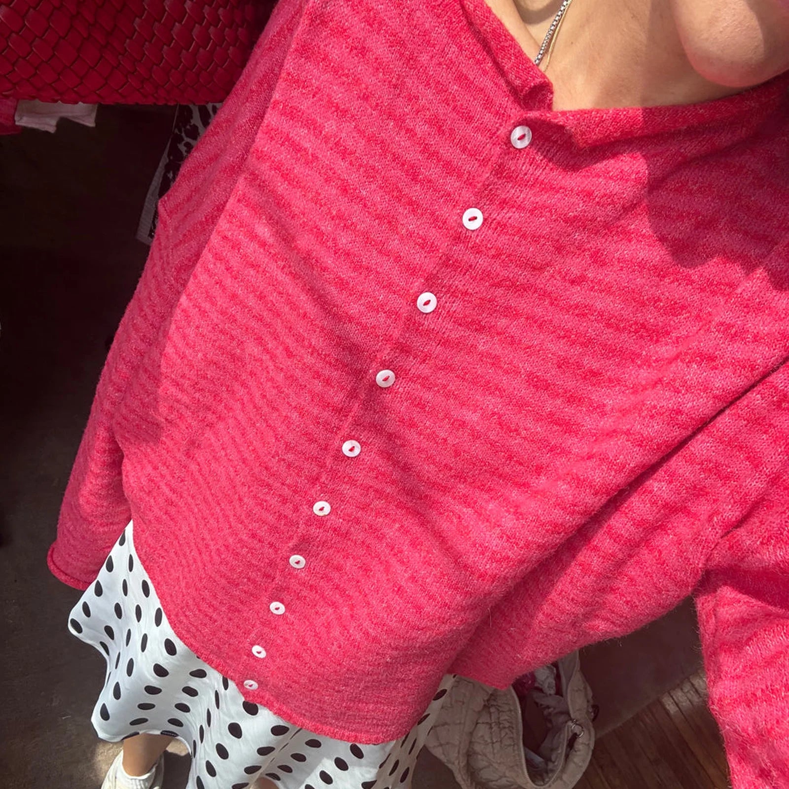 Womens Long Sleeve Striped Sweatshirt