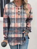 Plaid print Jacket