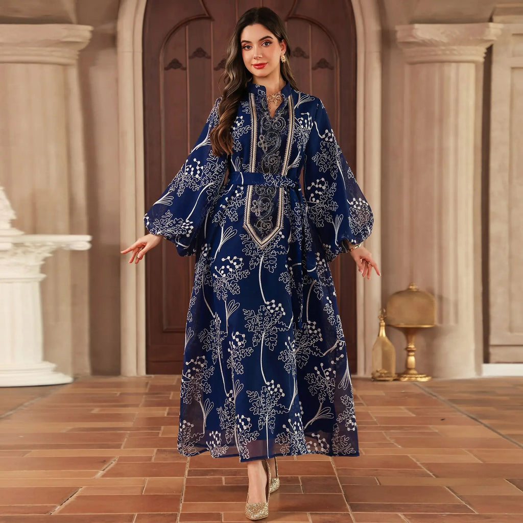 Eid Women party Dress Ramadan Abaya