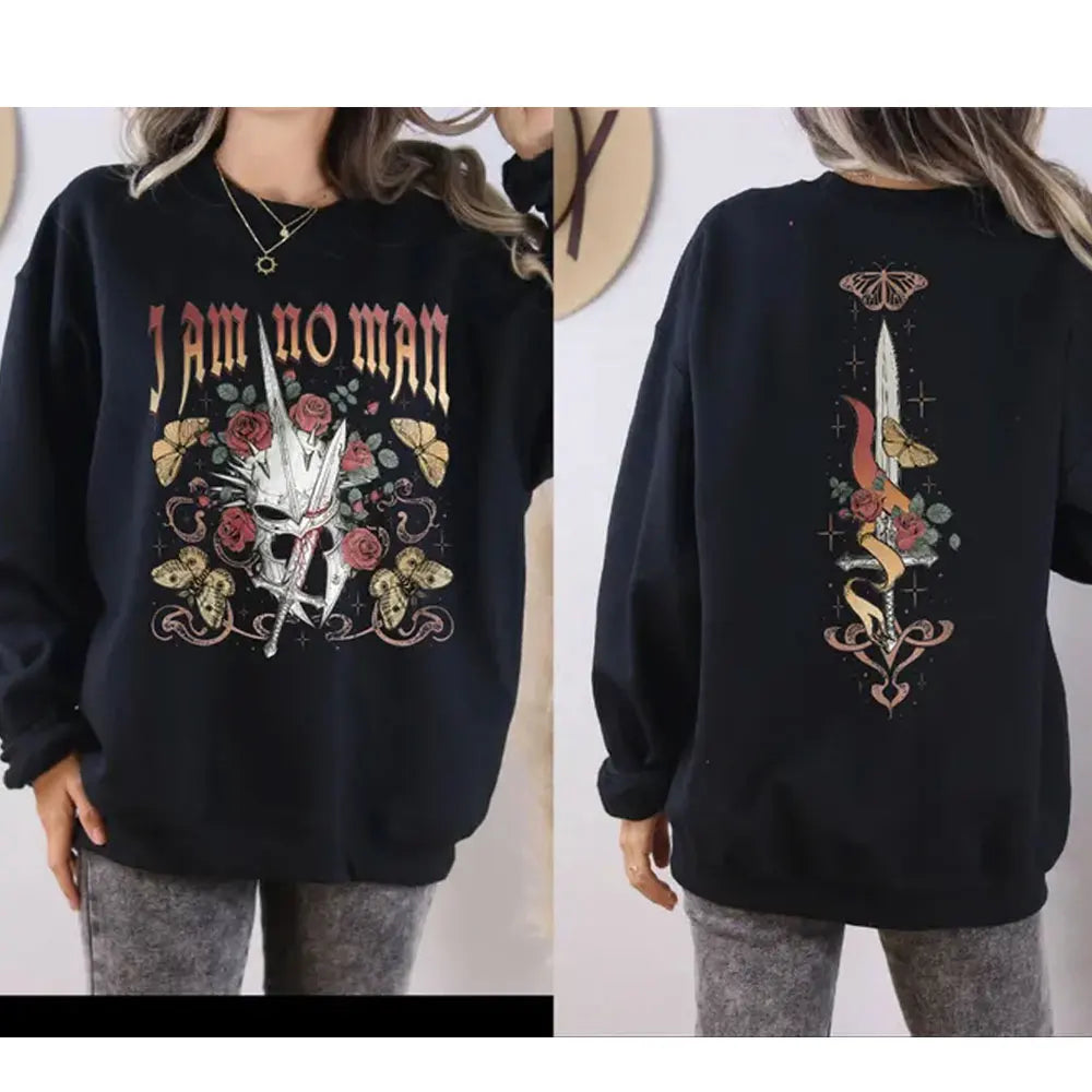 I Am No Man Sweatshirt