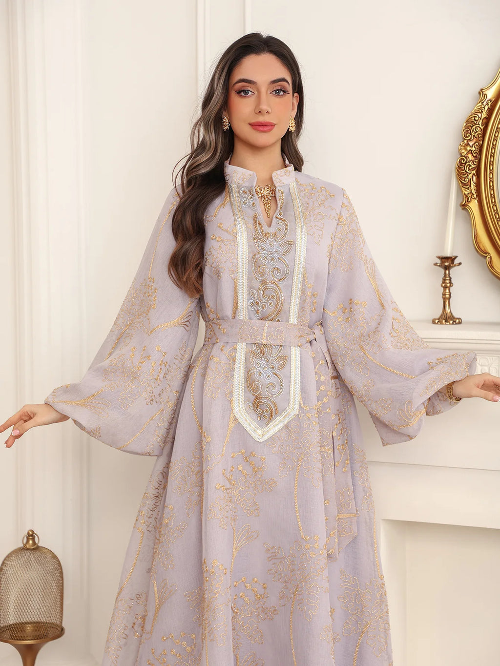 Eid Women party Dress Ramadan Abaya